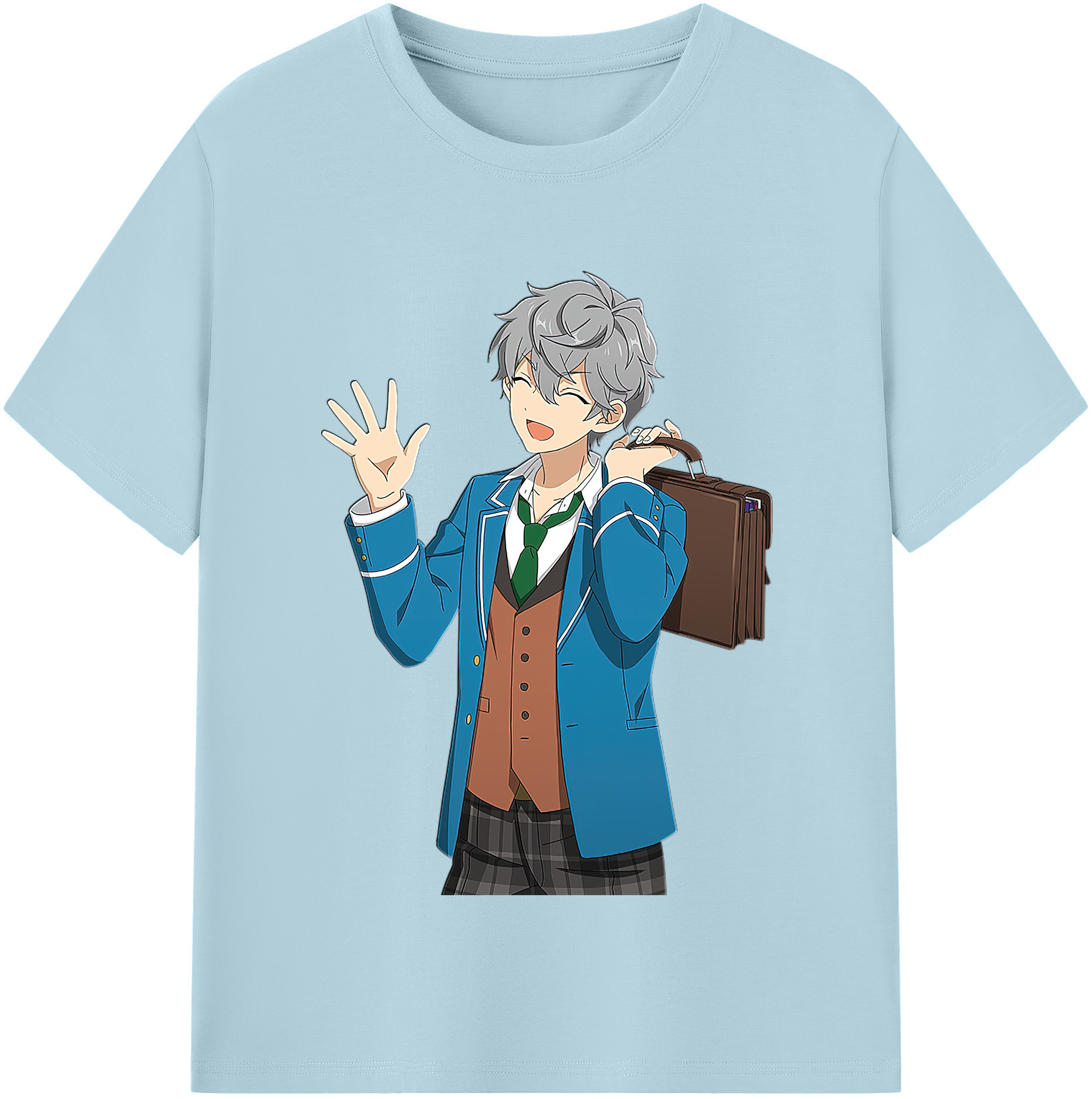 （画像用） あんさんぶるスターズ! Ensemble Stars 綿100％半袖Tシャツ（フロントプリント）